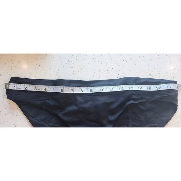 PrAna Womens Size X Large Black Summer Wave Bikini Swim Beachy Bottom NWT - Picture 5 of 5